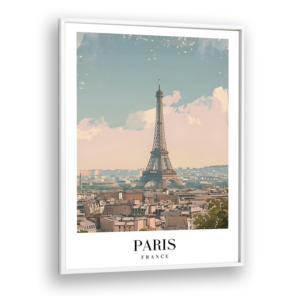 TRAVEL ART painting - PARIS - FRANCE II by Asianmonk