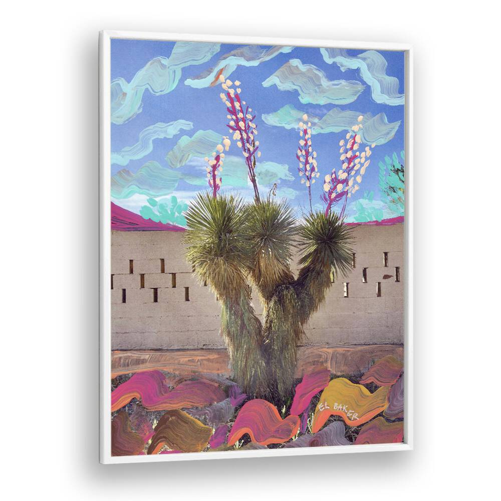 Eleanor Baker painting - WESTERN YUCCA PLANT by Asianmonk