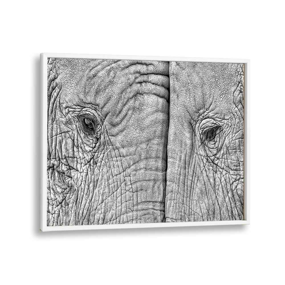 ABSTRACT painting - TWO ELEPHANTS by Asianmonk