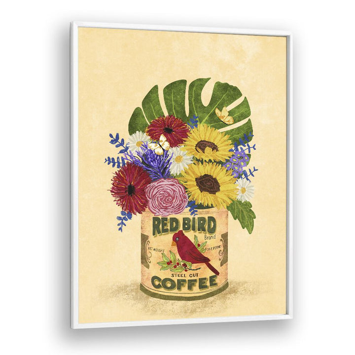 raissa oltmanns painting - FLOWERS IN A VINTAGE COFFEE by Asianmonk