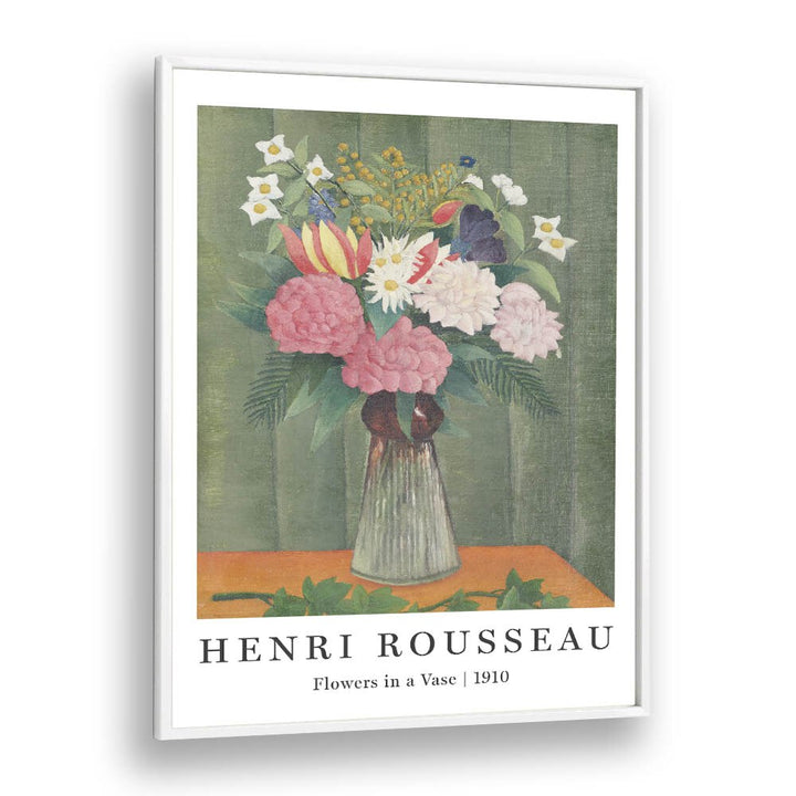 BLOOMS OF TRANQUILITY: HENRI ROUSSEAU'S 'FLOWERS IN A VASE,' 1910