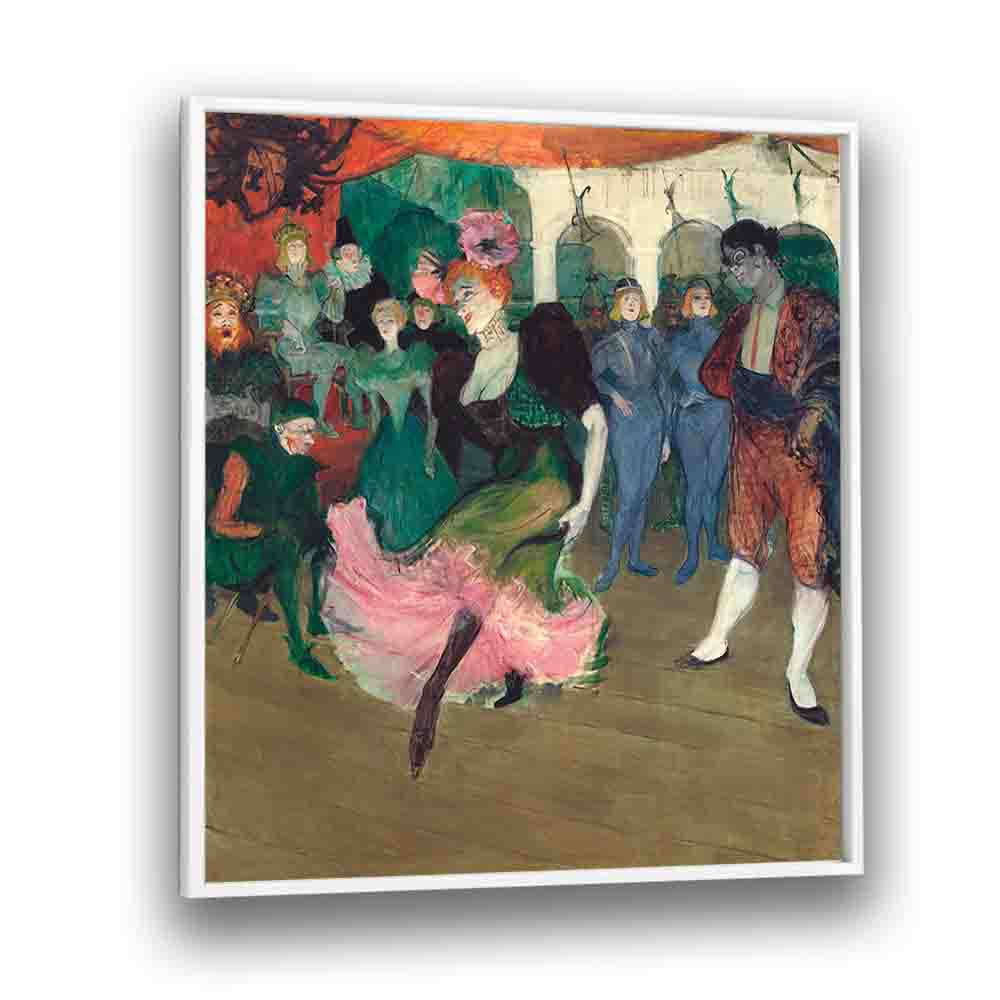 pop art painting - MARCELLE LENDER DANCING THE BOLERO IN CHILPERIC (1895 - 1896) by Asianmonk