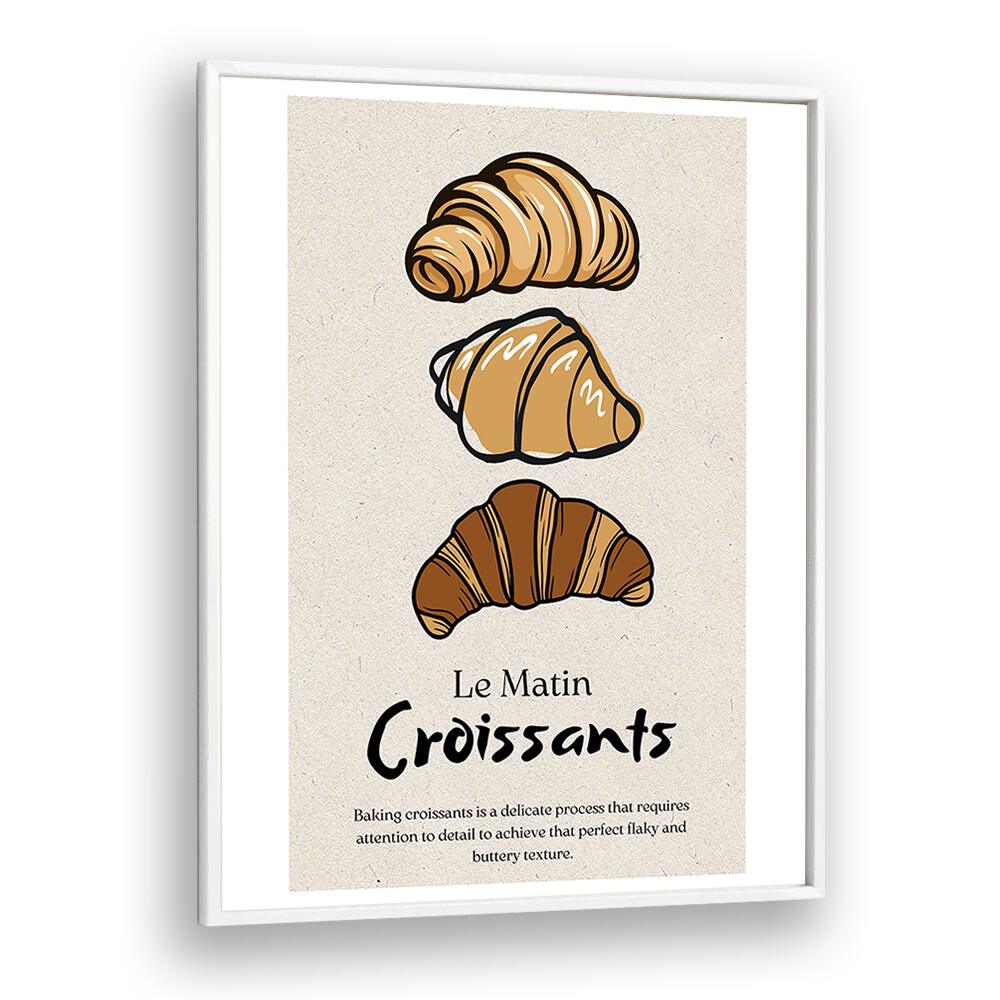 kitchen painting - LE MATIN CROISSANTS I by Asianmonk