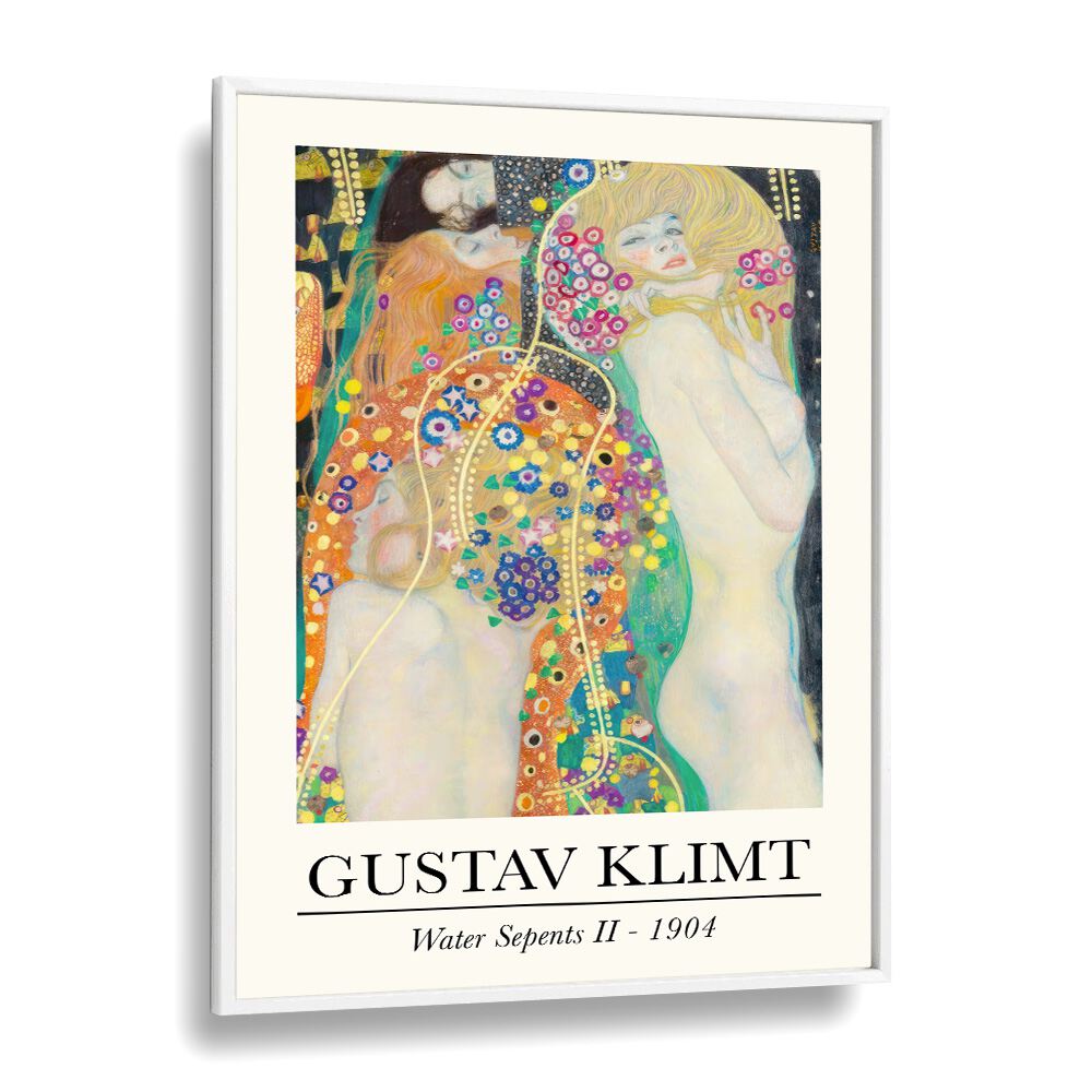 gustav klimt painting - EPHEMERAL ELEGANCE : GUSTAV KLIMT'S WATER SERPENTS II (1904) by Asianmonk