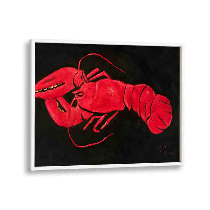  painting - LOBSTER ON BLACK BACKGROUND (1940 - 1941) by Asianmonk