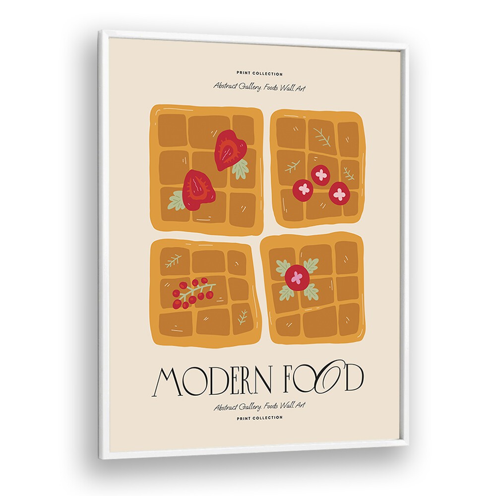 kitchen painting - MODERN FOOD II by Asianmonk