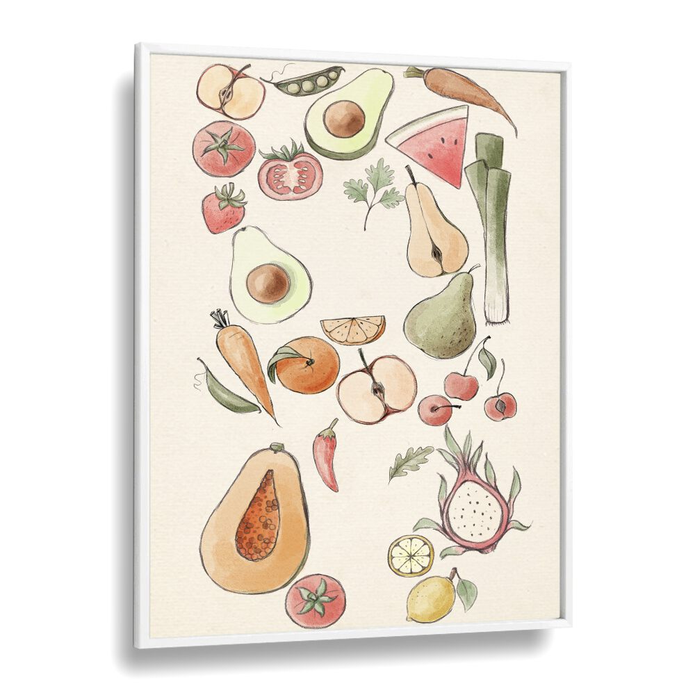 TROPICAL VEGETABLE ILLUSTRATION