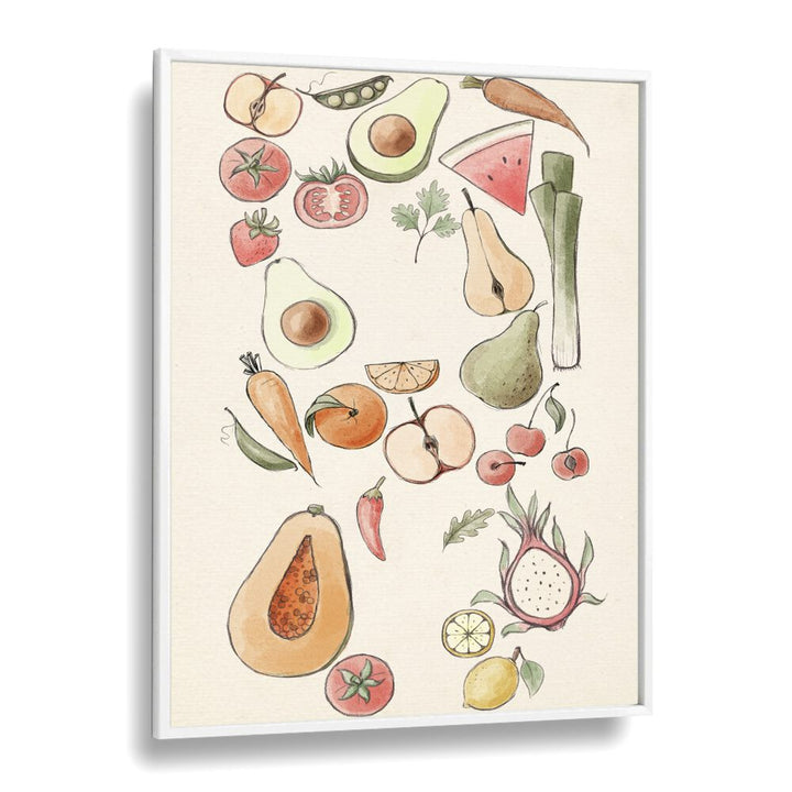 TROPICAL VEGETABLE ILLUSTRATION