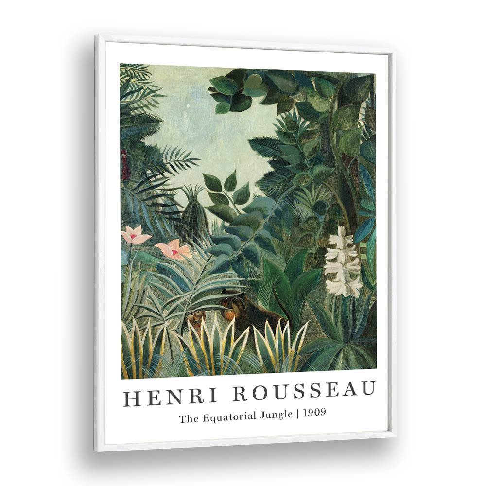 HENRI ROUSSEAU painting - ENCHANTING WILDERNESS: HENRI ROUSSEAU'S EQUATORIAL JUNGLE (1901) by Asianmonk