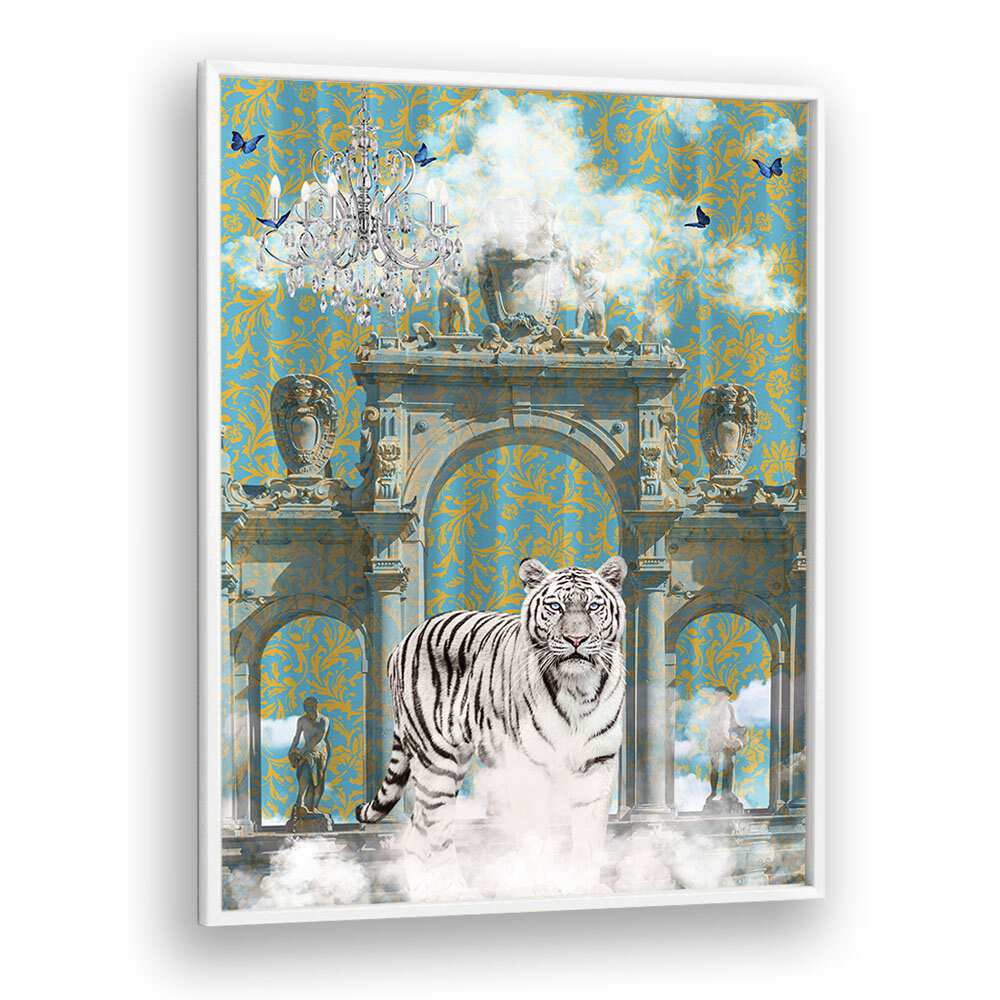 Quotes painting - WHITE TIGER ADVENTURE by Asianmonk