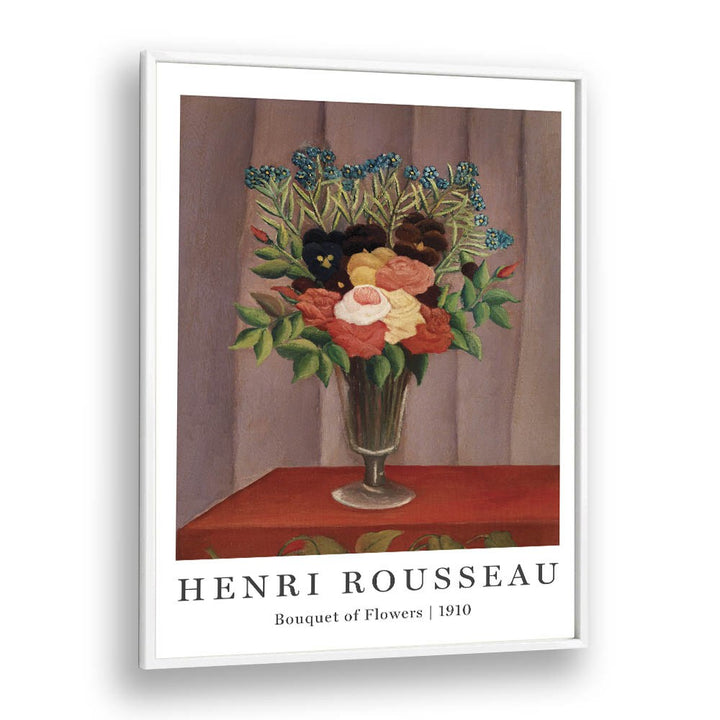 FLORAL SYMPHONY: HENRI ROUSSEAU'S BOUQUET OF FLOWERS, 1910