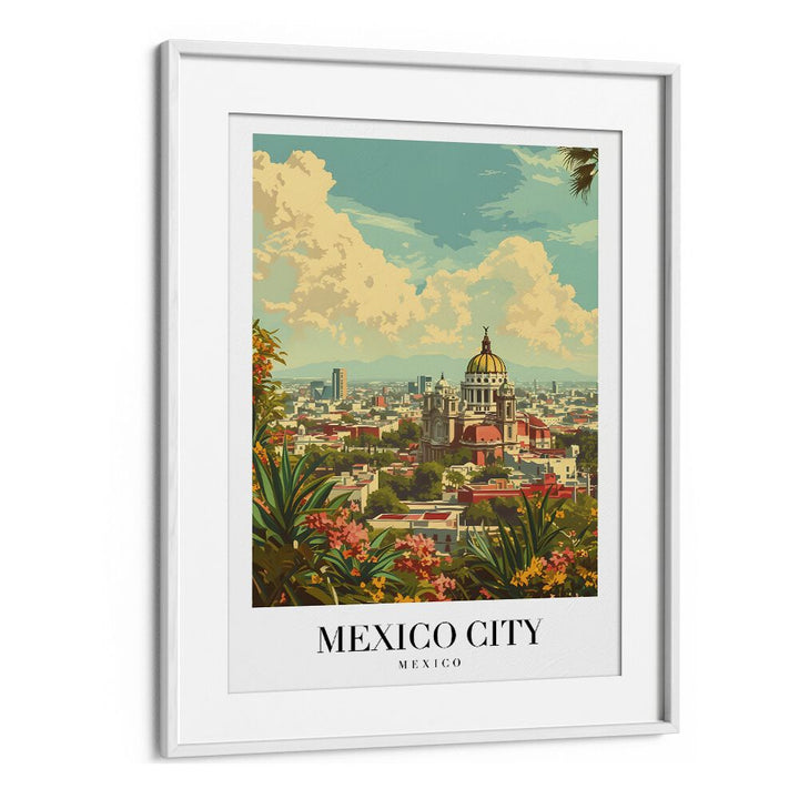 TRAVEL ART painting - MEXICO CITY - MEXICO by Asianmonk