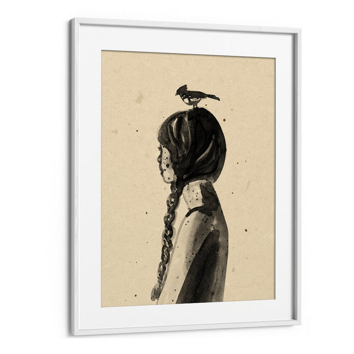 GIRL WITH BIRD II