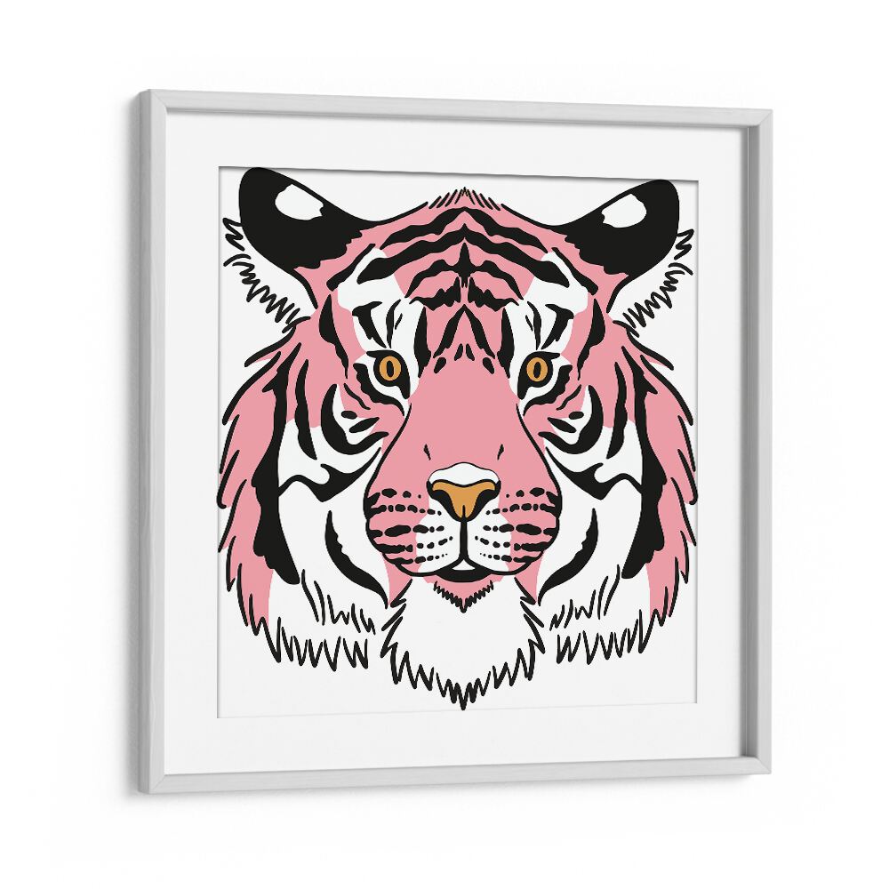 Juliya painting - PINK TIGER by Asianmonk