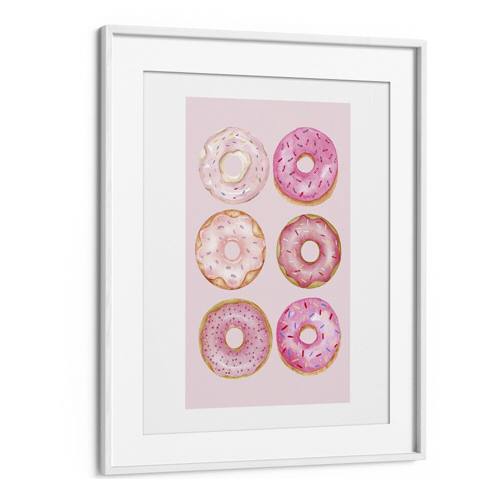 kitchen painting - STRAWBERRY DONUTS by Asianmonk