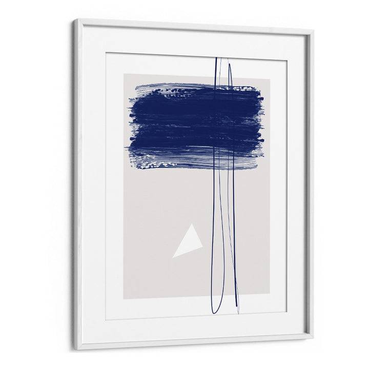 Elegant BLUE BRUSH STROKES, ABSTRACT PAINTINGS by Elena Ristova, perfect for transforming your space with creativity.