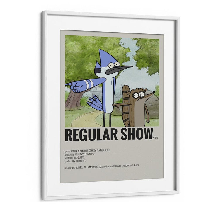 movie painting - REGULAR SHOW by Asianmonk