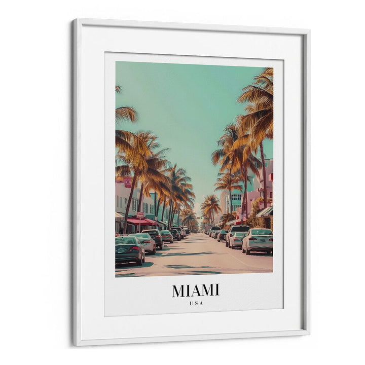 TRAVEL ART painting - MIAMI - USA by Asianmonk