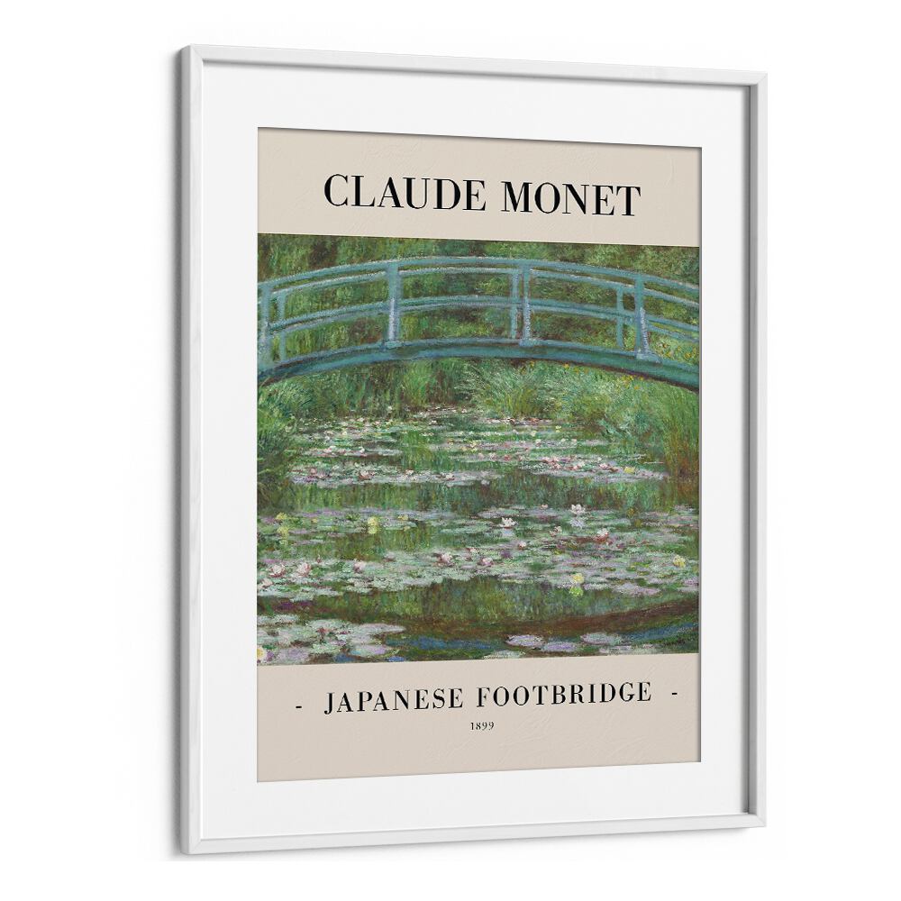 CLAUDE MONET'S JAPANESE FOOTBRIDGE - 1899