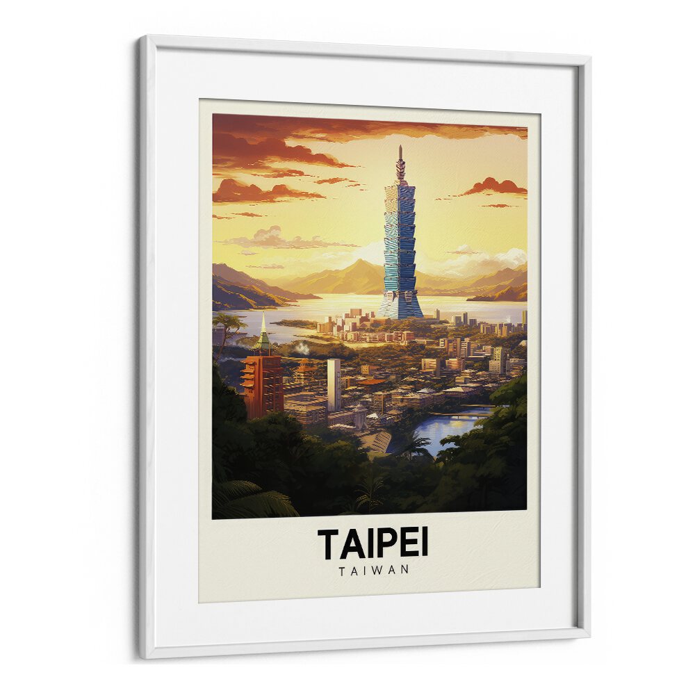 TRAVEL ART painting - TAIPEI TAPESTRY: A VISUAL JOURNEY THROUGH TAIWAN'S CAPITAL by Asianmonk