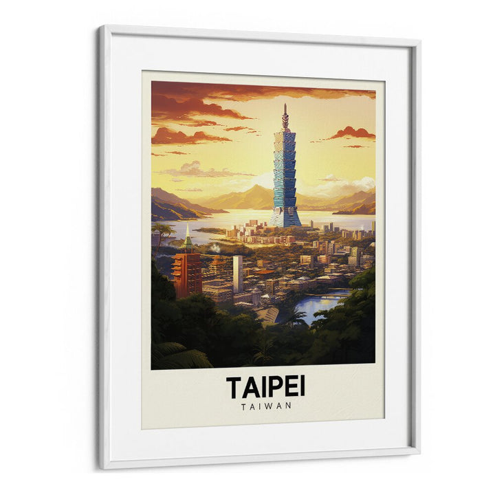 TRAVEL ART painting - TAIPEI TAPESTRY: A VISUAL JOURNEY THROUGH TAIWAN'S CAPITAL by Asianmonk