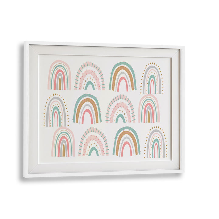 RAINBOWS WHITE KIDS ROOM PAINTINGS