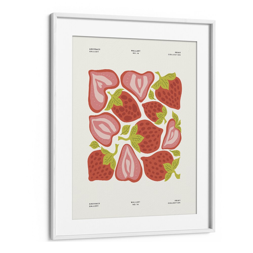 kitchen painting - STRAWBERRIES II by Asianmonk