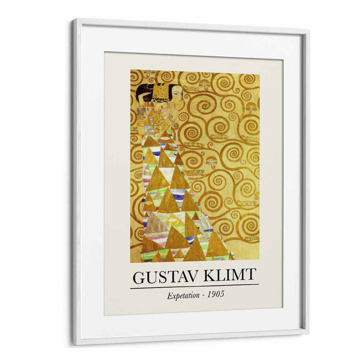 gustav klimt painting - GUSTAV KLIMT'S EXPECTATION - 1905 by Asianmonk