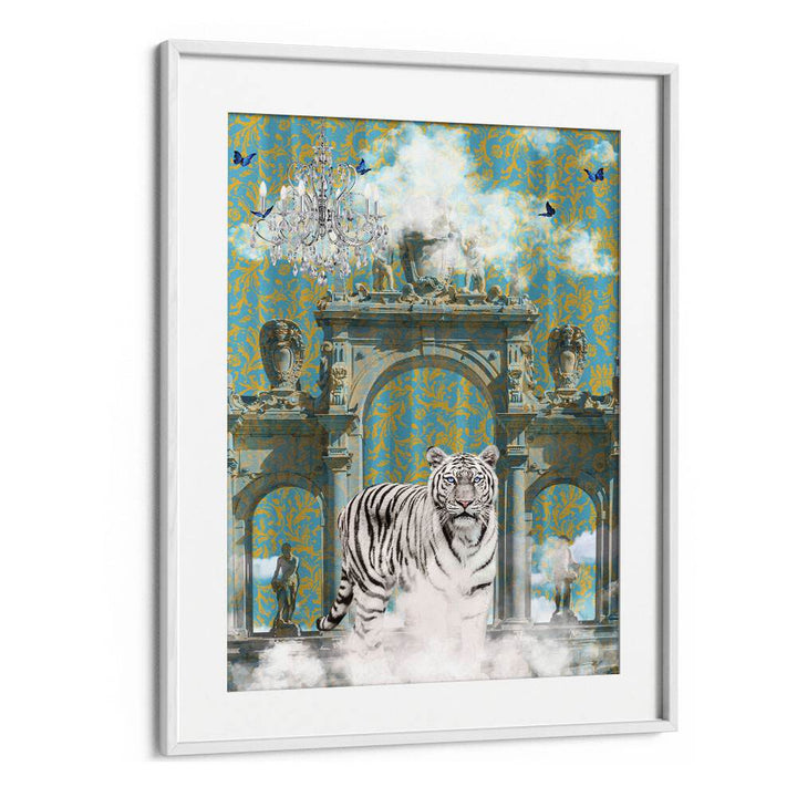 Quotes painting - WHITE TIGER ADVENTURE by Asianmonk