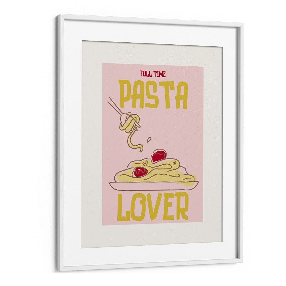 kitchen painting - FULL TIME PASTA LOVER by Asianmonk