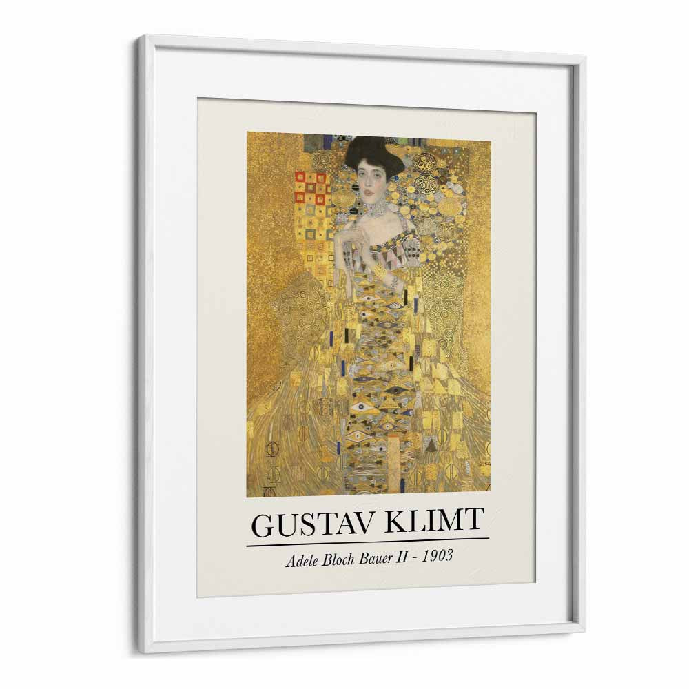 gustav klimt painting - GUSTAV KLIMT - ADELE BLOCH BAUER II - 1903 by Asianmonk