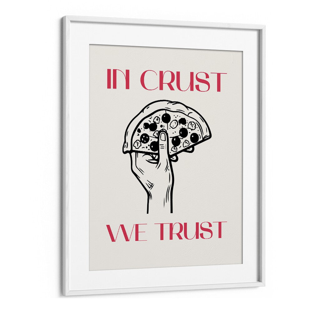 kitchen painting - IN THE CRUST, WE TRUST by Asianmonk