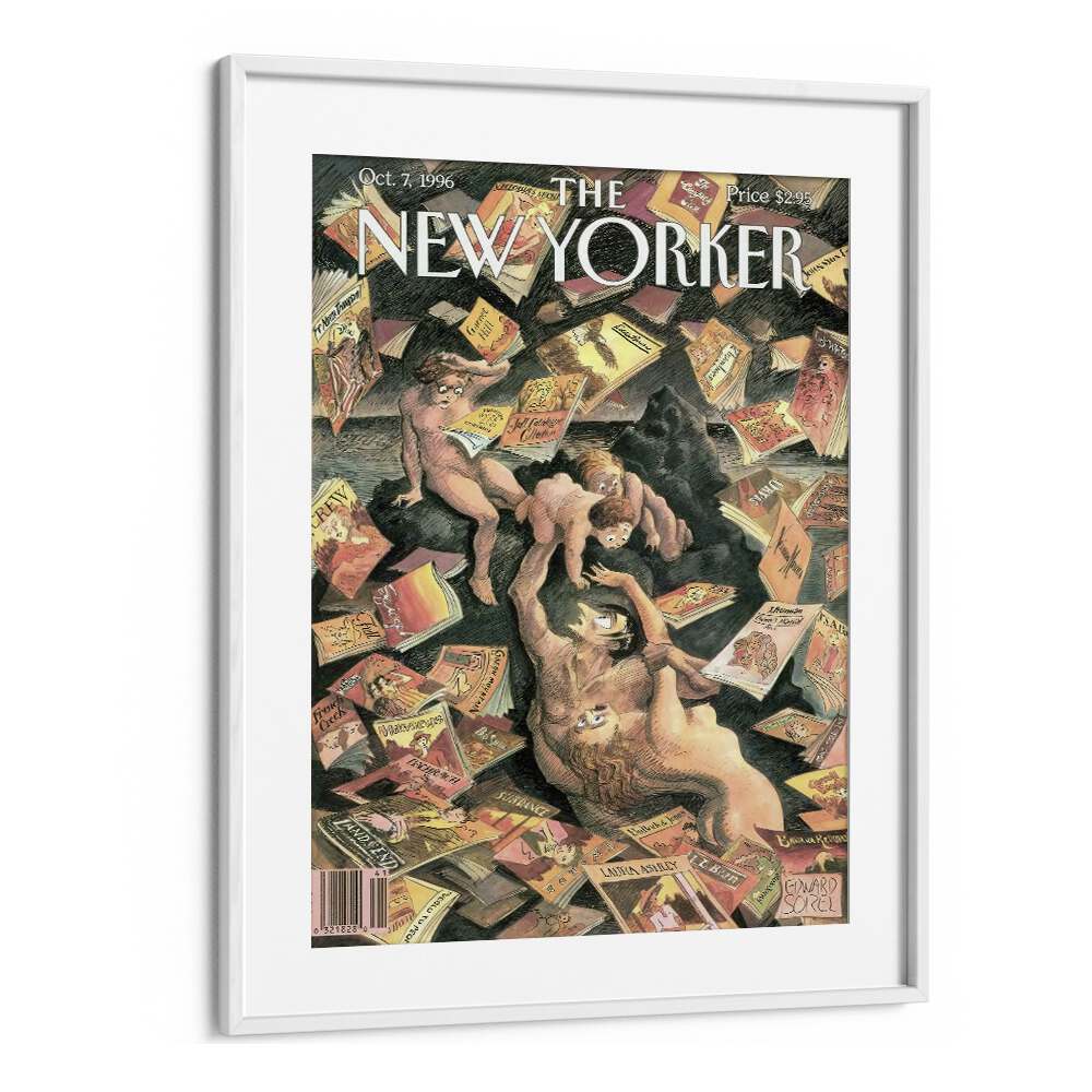 VINTAGE MAGAZINE COVER, NEW YORKER MAGAZINE POSTER - 1996 ISSUE III