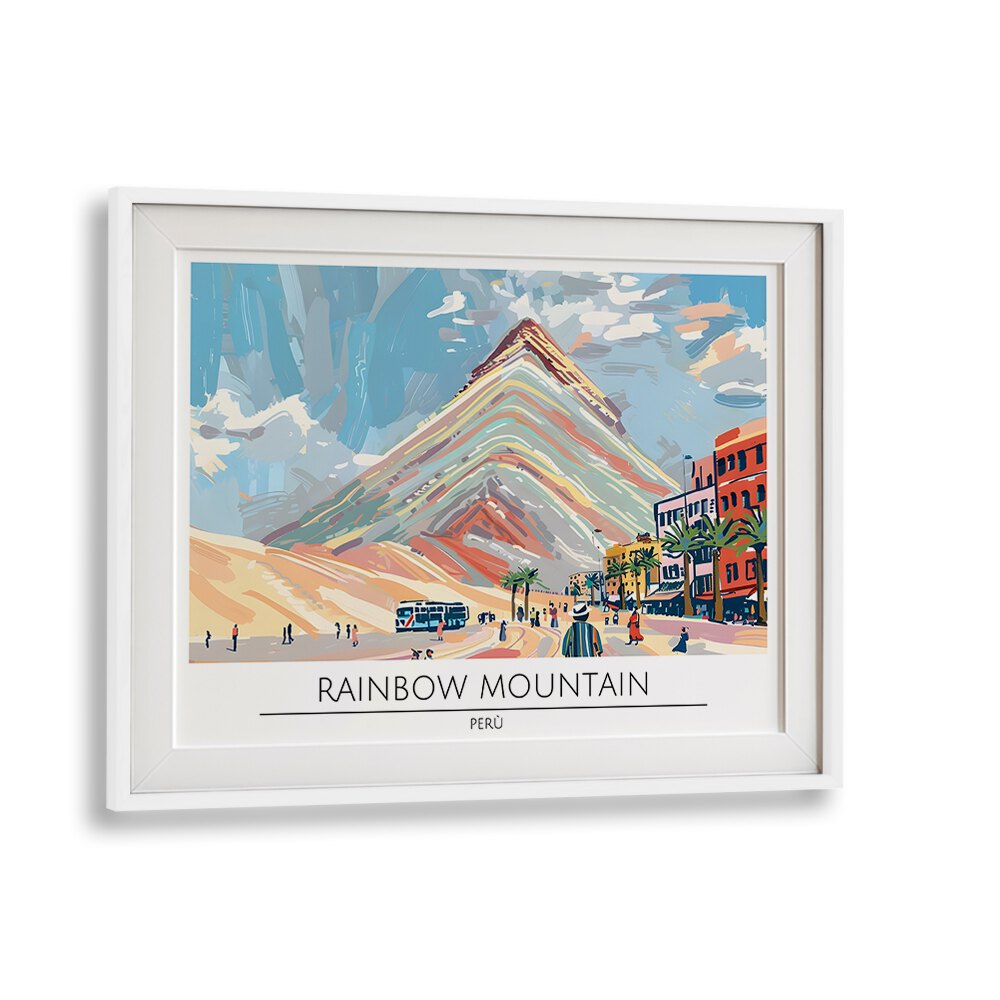 RAINBOW MOUNTAINS - PERU III , TRAVEL POSTERS  , TRAVEL ART PRINTS