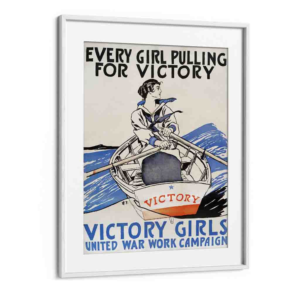 EVERY GIRL PULLING FOR VICTORY, VICTORY GIRLS UNITED WAR WORK CAMPAIGN (1918)