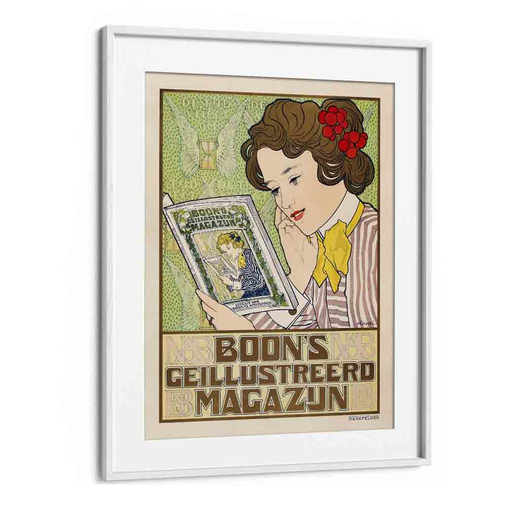 AFFICHE VOOR BOON'S GEÏLLUSTREERD MAGAZIJN (1899–1909)