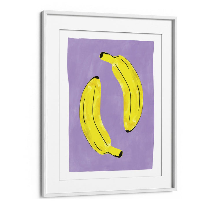 YELLOW BANANAS BY ELENA RISTOVA, KITCHEN ART PAINTINGS