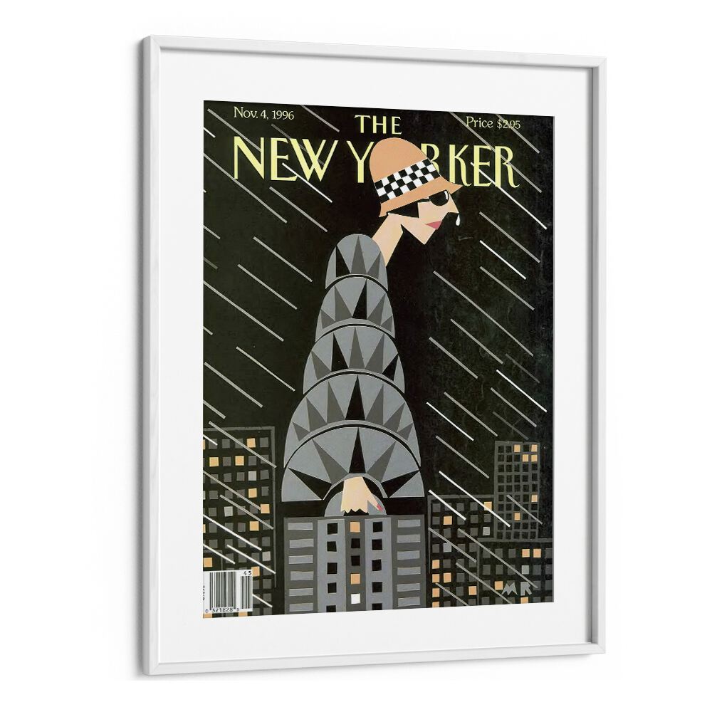 VINTAGE MAGAZINE COVER, THE HEIGHT OF FASHION BY MICHAEL ROBERTS - NEW YORKER NOV 4 1996