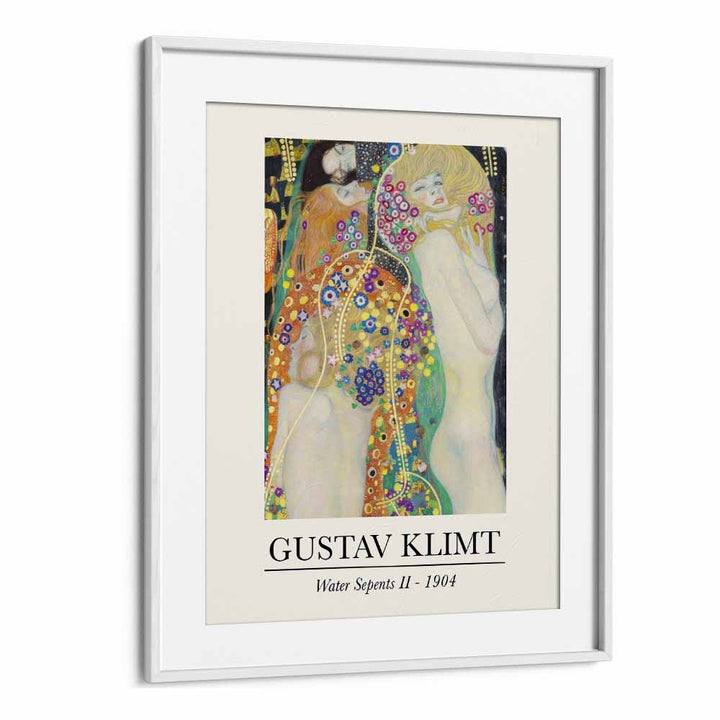 gustav klimt painting - EPHEMERAL ELEGANCE : GUSTAV KLIMT'S WATER SERPENTS II (1904) by Asianmonk