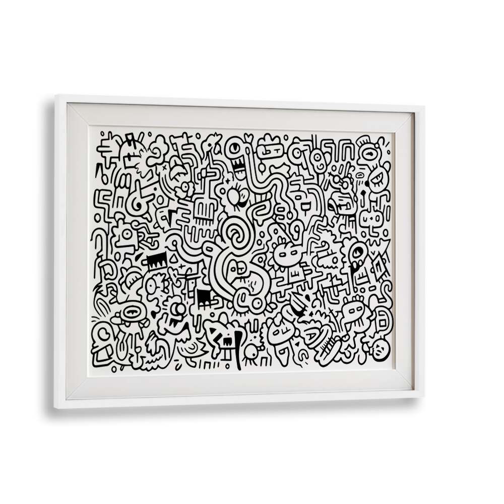 CURVY CRAZY, DOODLE ART PAINTING