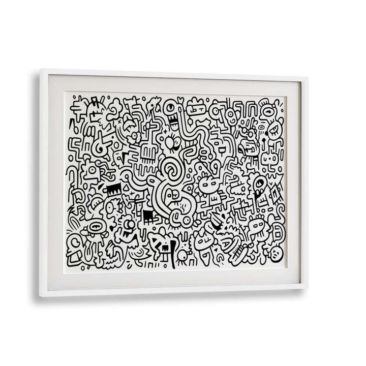 CURVY CRAZY, DOODLE ART PAINTING