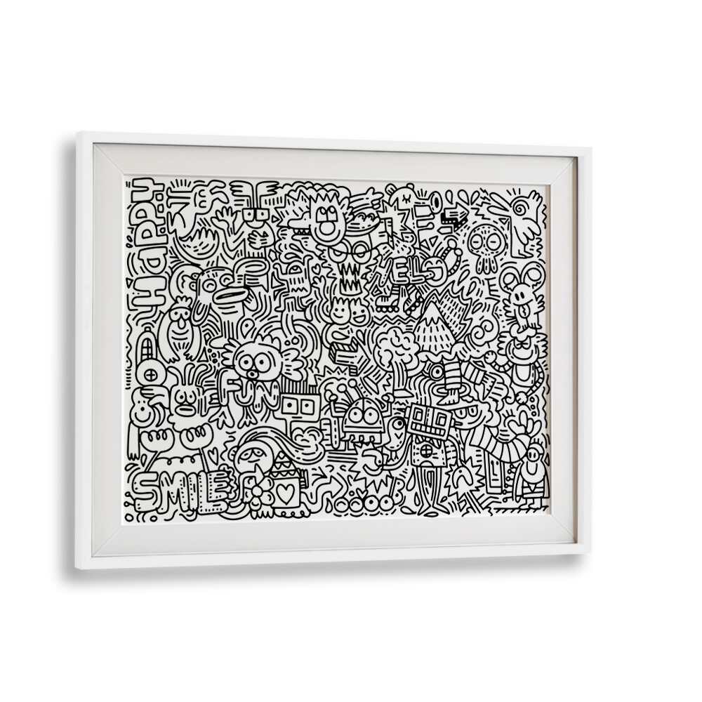 CREATURE CARNIVAL DOODLE ART PAINTING