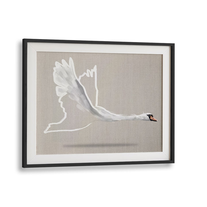 winged one by gabriella roberg wall art prints in Black Frame With Mount