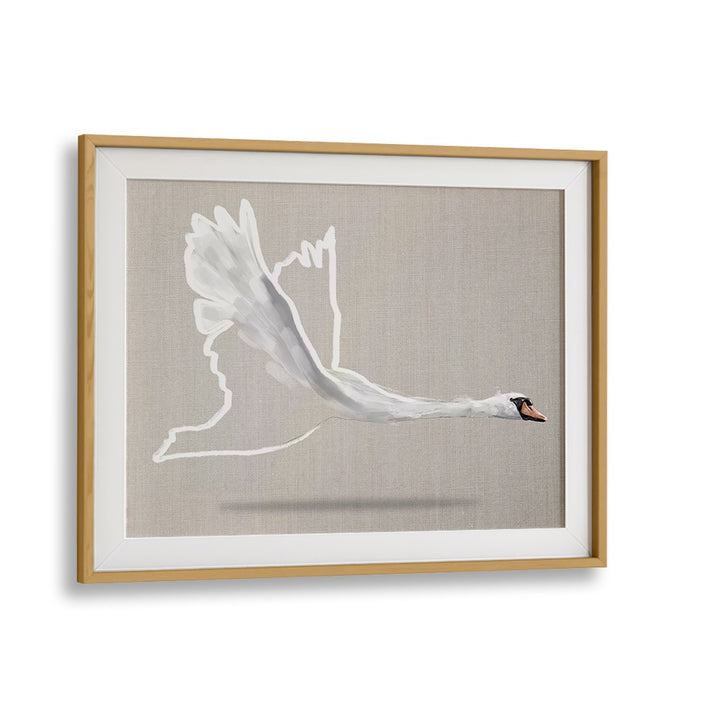 winged one by gabriella roberg wall art prints in Oak Wood Frame With Mount