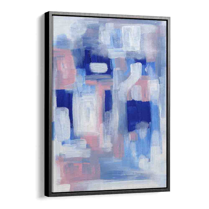 winter winds by ejaaz haniff abstract art prints in Black Floater Frame