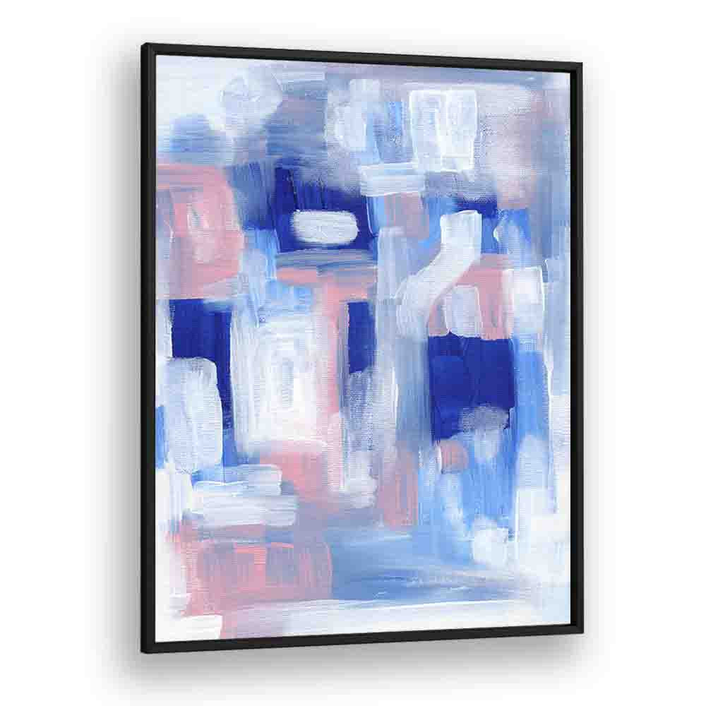 winter winds by ejaaz haniff abstract art prints in Black Plain Frame