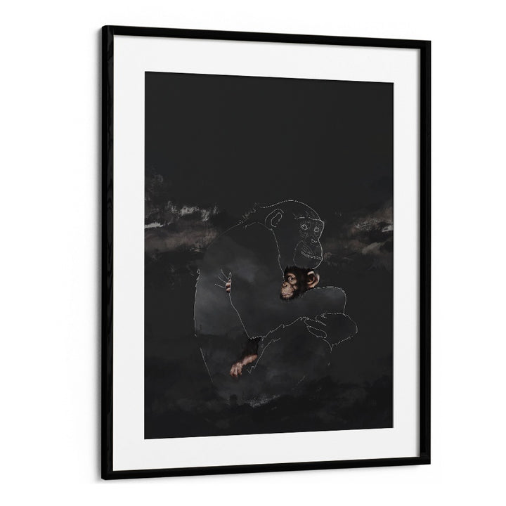 wish you were here by gabriella roberg wall art prints in Black Frame With Mount