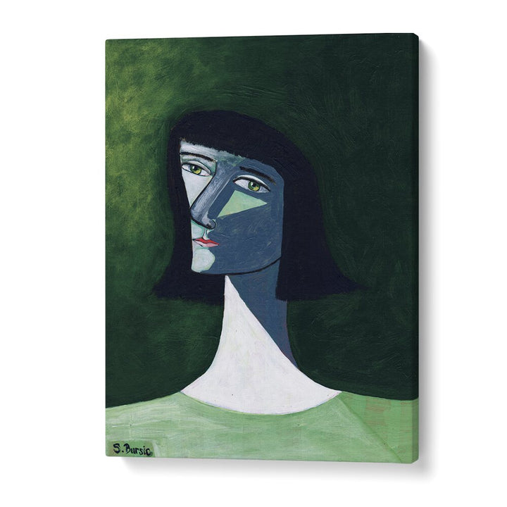 woman in the light women illustration paintings in Gallery Wrap