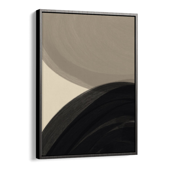 yopie xvi by yopie studio abstract art paintings in Black Floater Frame