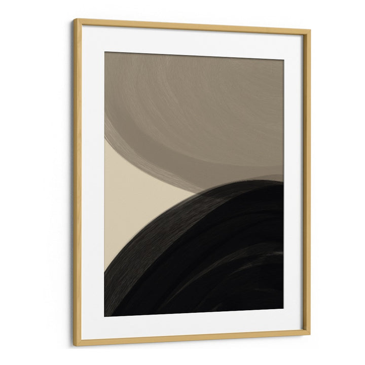 yopie xvi by yopie studio abstract art paintings in Oak Wood Frame With Mount